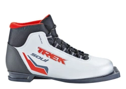 Trek Soul Ski Boots NN75 - Silver with Red Logo