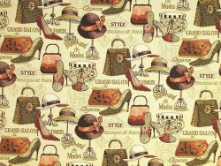 Jacquard Upholstery Fabric with Trademark "UUU" Art. 300133