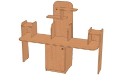Creative Corner Shelf Unit - UT-2