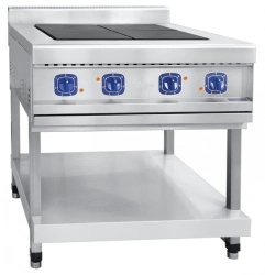 Electric Kitchen Stove with Four Burners EPK-48P on Stand