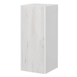 Aquaton Sakura Right Wall-mounted Cabinet, White Gloss, 1A220803SKW8R1