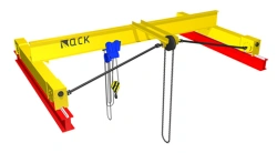 Manual Single-Girder Overhead Crane with Capacity Up to 450t