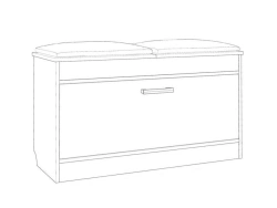 Shoe Storage Cabinet - Stylish Organizer for Footwear