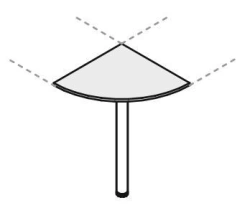 Office Corner Extension on Metal Frame