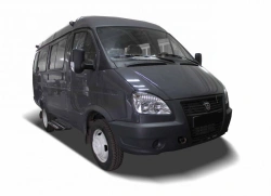 Diesel Engine Transportation Vehicles for Passenger Transport, Type 22434A, Models 224340, 224341, 224342 on GAZ Chassis, Model 221717