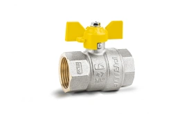 LD Pride Brass Ball Valve 47.20.B-B.GAS for Liquid and Gas Control