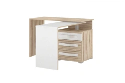 Right Table Marta LD.636280.000 (White/Desira Ash)