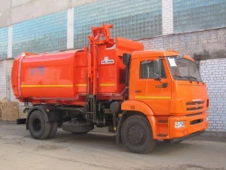 Side-Loading Garbage Truck KO-449-19 on KAMAZ-43253-G5 Chassis