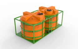 Transport mortar unit type "Cassette 6000x2L"