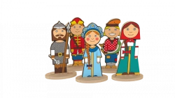 Fairy Tale Character Set "Heroes of Russian Tales" (Art. N-66)