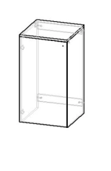 Safe Screen ESS5 with One Swing Door