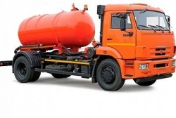 Vacuum Truck 4683K9-1 on KAMAZ 43502-D5 Chassis