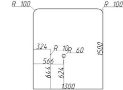 Transparent Matte Glass Partition for Office Desks