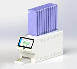 Automatic Barcode Labeling Device for Containers, Model LX 240