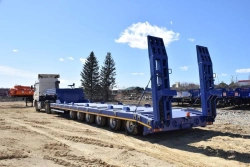 Heavy-Duty Semi-Trailer for Transporting Machinery - UZST 9181 Model 9181-0000046