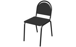 Comfortable Metal Framework Chair Model ST