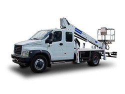 Hydraulic Aerial Work Platform AGP-22T GAZ-C42R33 22m 80/250/300kg 10.6/7.7/7.2m