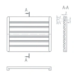 R50 Metro Rail Pad - Shock Absorbing Component