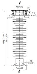 Insulator OSC 12,5-150-A06-3 UHL1