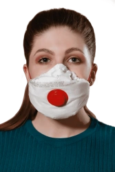 Filter Half Mask for Aerosol Protection with Gas and Vapor Safety - Respirator "Lepestok-200 SB kl" FFP3 NR