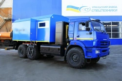 Portable Steam Generator Unit UZST03 Model 6890-24 on KAMAZ 43118-37 Chassis