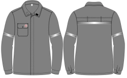 Heat-Resistant Protective Shirt for High Temperature Work - Fahrenheit Model
