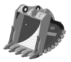 Rock Bucket RD-113.26d-DA - 6.7m³ Capacity