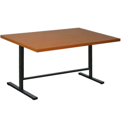 Rectangular Table with Metal Frame ST9
