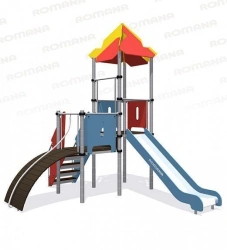 Children's Play Complex for Thematic Games and Physical Development (Romana 101.05.09)