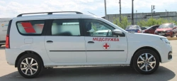Medical Service Vehicle LRGS0M based on LADA R90, Model KS025L