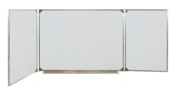 Magnetic Whiteboard with Rotating Sections