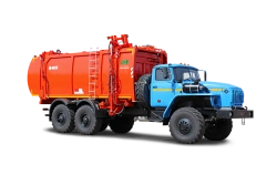 Side-loading Garbage Truck KО-440-5U for Efficient Waste Management