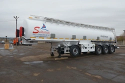 Round Tank Semi-Trailer for Transporting Oil and Petroleum Products, Model 91347-0000010
