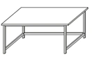 Laboratory Table on Metal Frame SL-4