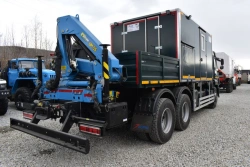 Specialized Truck with Crane Manipulator on KAMAZ 5350-D5 Chassis, Model 5849AF