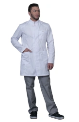 Men's Medical Gown with Button Closure for Healthcare Professionals X-235