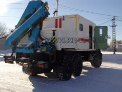 Special Vehicle with Crane-Manipulator Model 574244 on KAMAZ-43118-50 Chassis