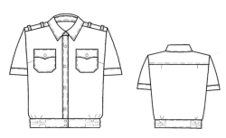 Blouse for Law Enforcement Personnel in Educational Organizations