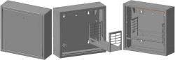 Enhanced Wall-Mounted Distribution Cabinet SHRN-4U-215-21