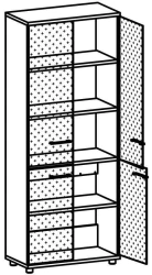 Document Cabinet Series "Galant" 8105
