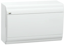 PRIME IP41 Plastic Panel Box for 12 Modules - MKP82-N-12-WD-41-10