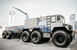 Burak All-Terrain Vehicle with Crane-Manipulator Model 02.010