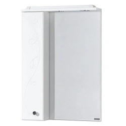 Aquaton Liana 65 Left White Mirror Cabinet