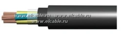 Marine Cable with Rubber Insulation and PVC Sheath KНРЭк