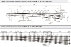 R65 Type Switch for Railway Tracks Model 1/9 (Project LPTP.665121.101)