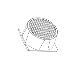 LED Lens for Lighting AMT-HB-23x23-3535-30-PC