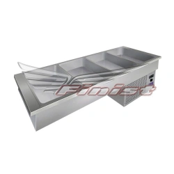 Static Gastro Integrated Refrigerated Display Bath