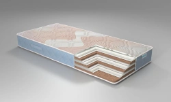 Honey Layer 6 Mattress with Coconut, Latex, and Synthetic Fiber