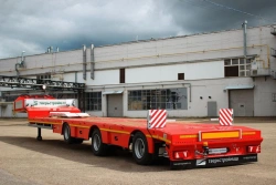 Specialized Heavy-Duty Semi-Trailer for Transporting Equipment - TVERSTROYMASH 993931-L40W 3R -993931-0022