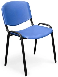 Plastic Seat Chair on Metal Frame K-3